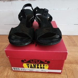 Vaneli size 9.5 narrow. black